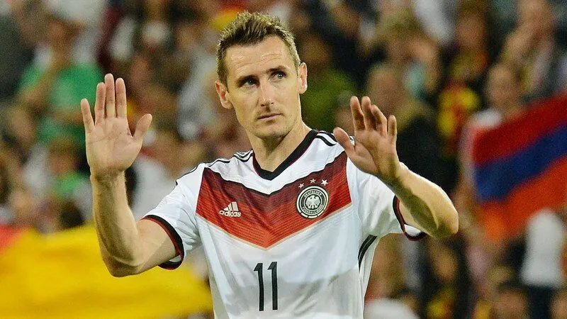 Những cầu thủ ghi bàn nhiều nhất World cup  gọi tên Miroslav Klose với 16 bàn